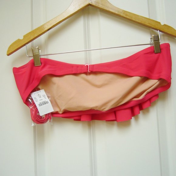 New J Crew Ruffle Bikini Top - Picture 3 of 5